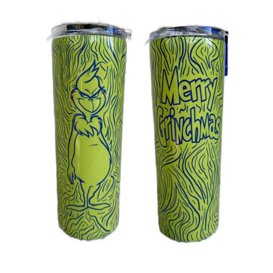 Christmas Grinch inspired 20oz Tumbler