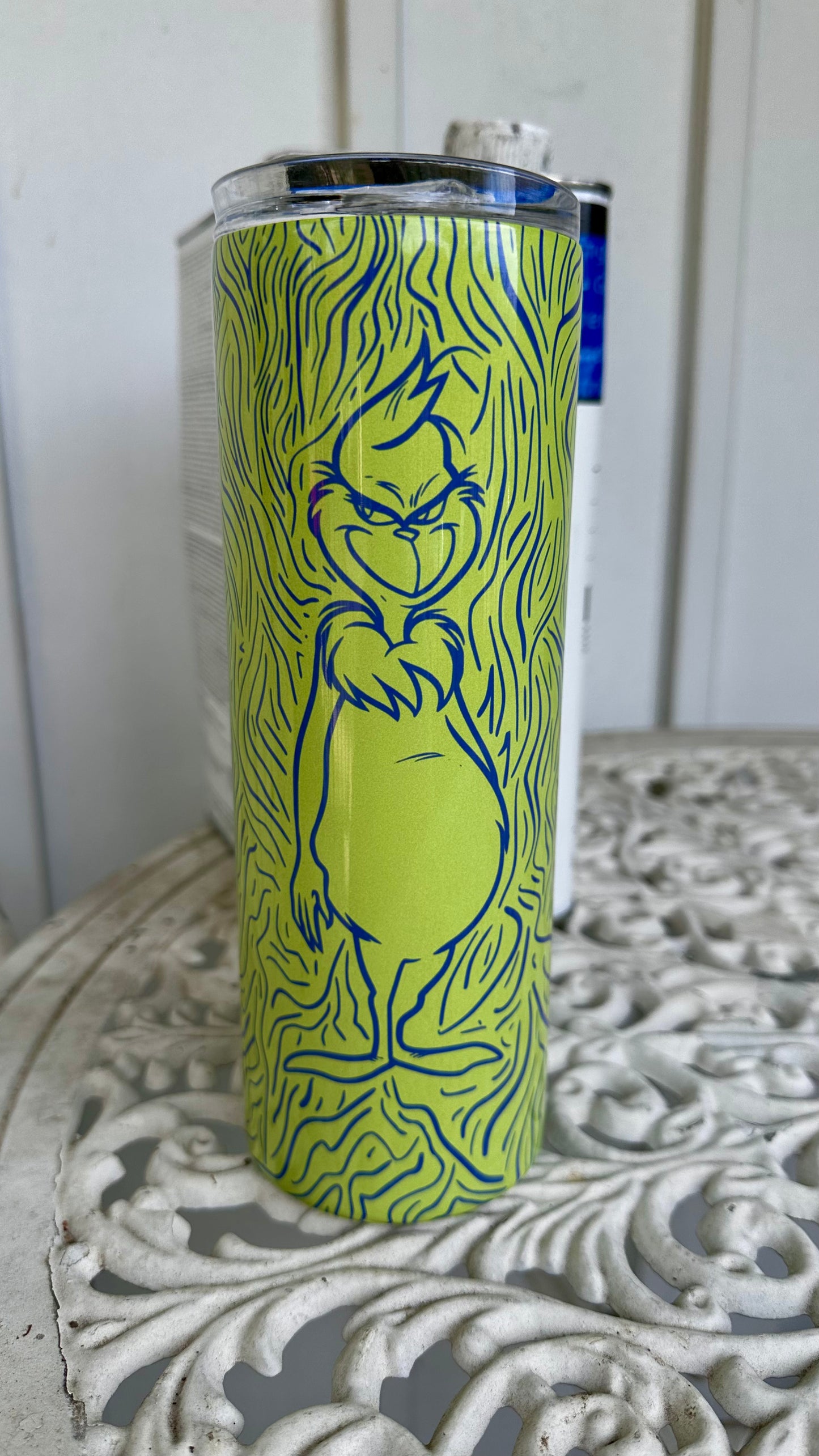 Christmas Grinch inspired 20oz Tumbler