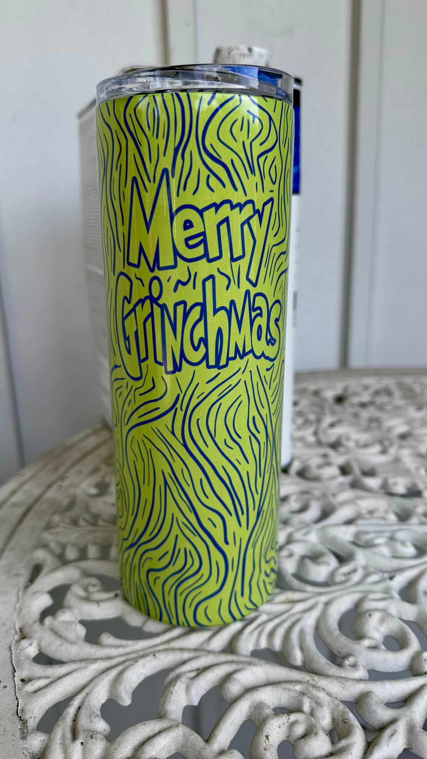 Christmas Grinch inspired 20oz Tumbler