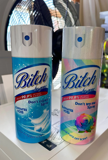 Bitch be gone spray Inspired tumbler, Bitch spray cup